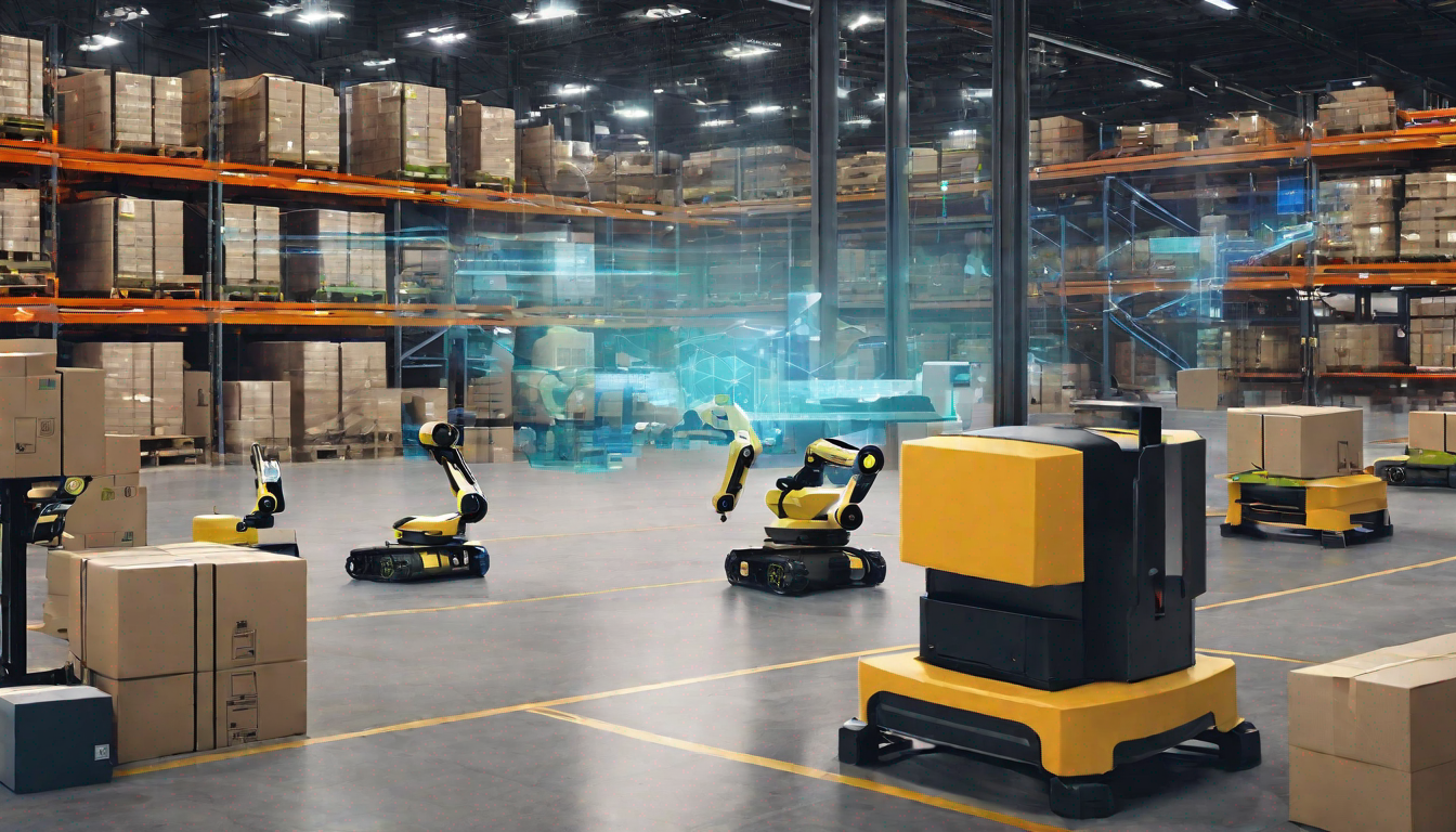 AI, robot control and XR in warehousing and logistics